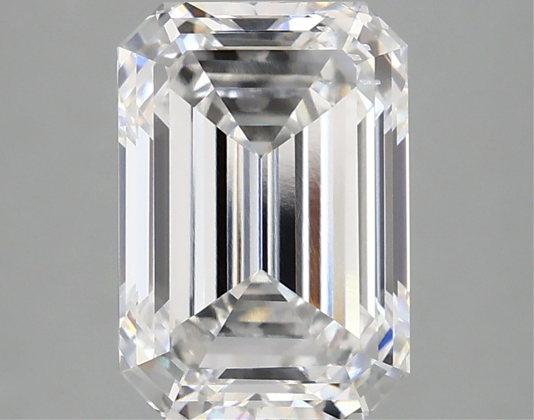 Igi Certified Emerald Cut 2.98ct Vs2 Lab Diamond (1 of 2)