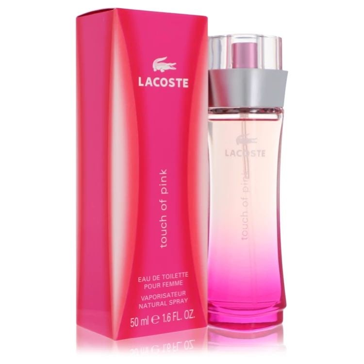 Lacoste Touch Of Pink Women's 1.6 Oz Spray: New, guaranteed authentic perfume! Eau de toilette