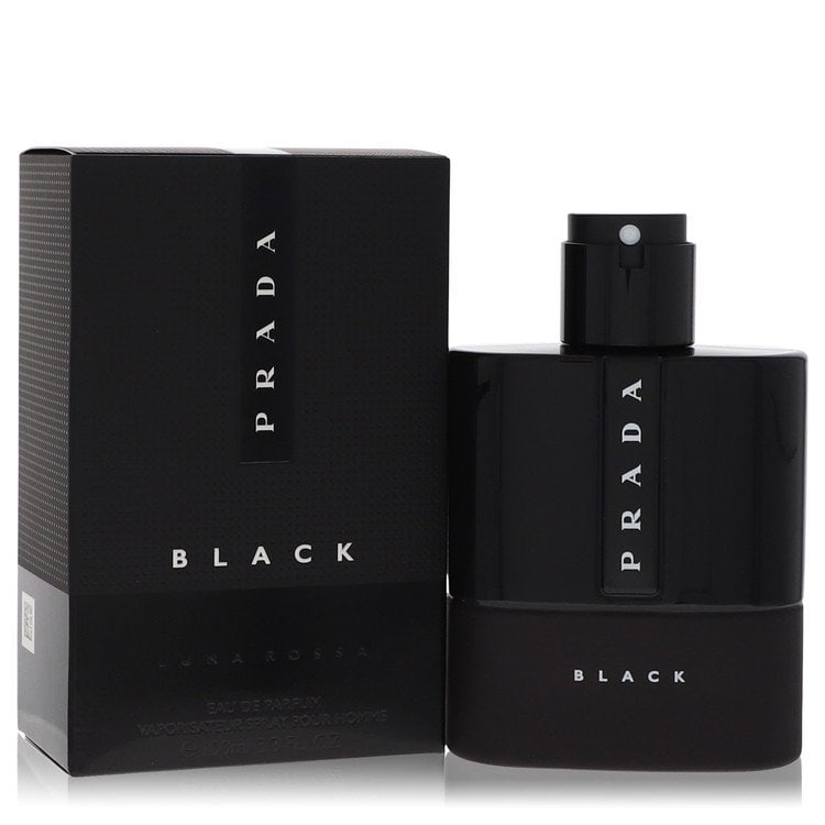 Prada Luna Rossa Black Men's 3.4 Oz Spray: New, guaranteed authentic eau de parfum!