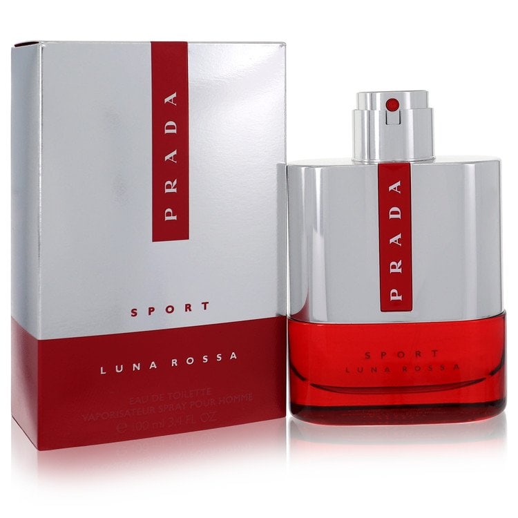 Prada Luna Rossa Sport Men's 3.4 Oz Spray: New, guaranteed authentic eau de toilette!