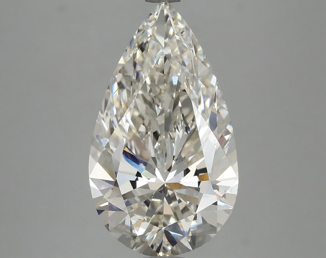 Igi Certified Pear Cut 4.20ct Vs2 Lab Diamond (1 of 2)
