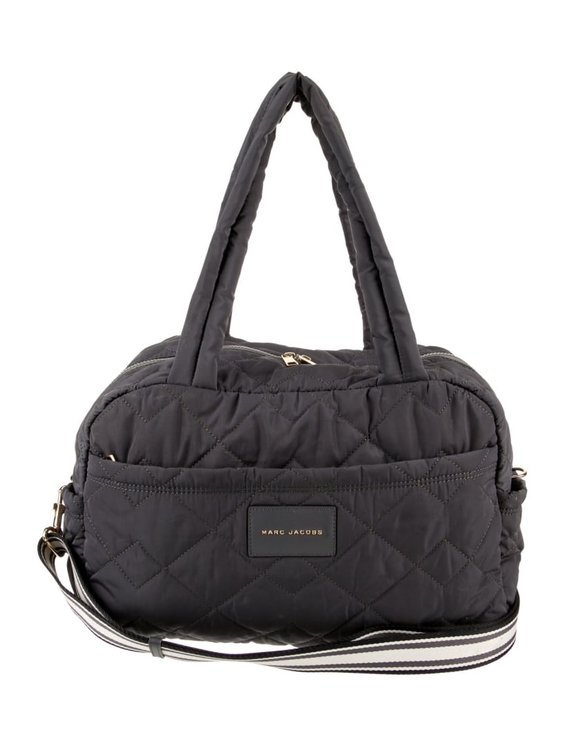 Marc Jacobs Grey Nylon Zip Cls Shldr Bag (1 of 5)