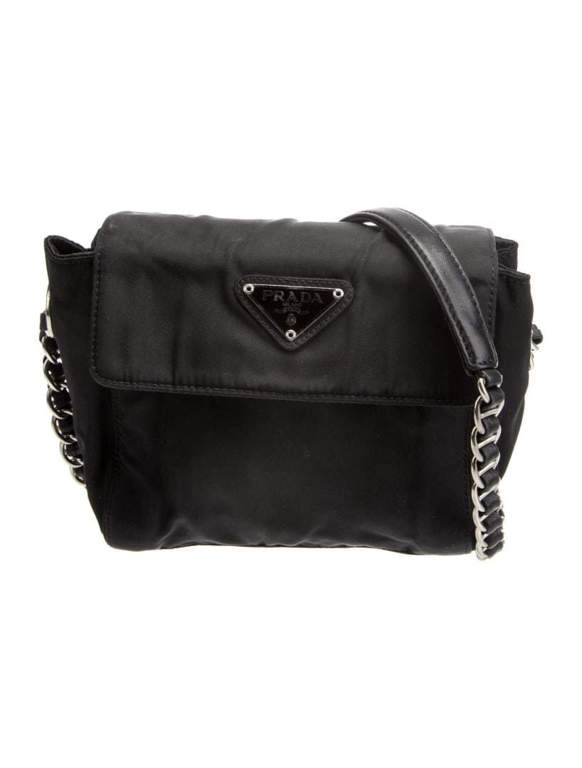 バッグ PRADA NERO Prada Nero Tessuto Graphic Slvr Tone Hdw Backpack