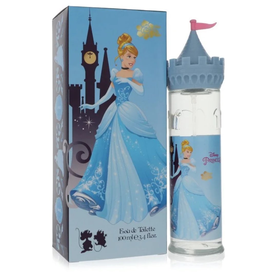 Disney Cinderella Women's 3.4 Oz Spray: New, guaranteed authentic perfume! Eau de toilette (castle packaging)