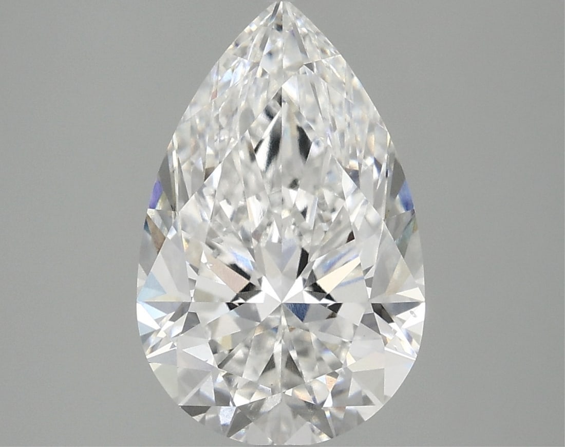 Igi Certified Pear Cut 3.10ct Vs2 Lab Diamond (1 of 2)