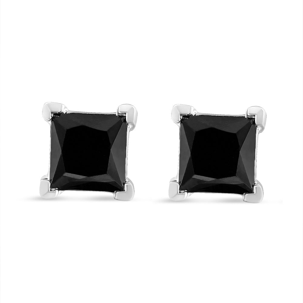 Exquisite 2.00ct Black Diamond Stud Earrings (1 of 4)