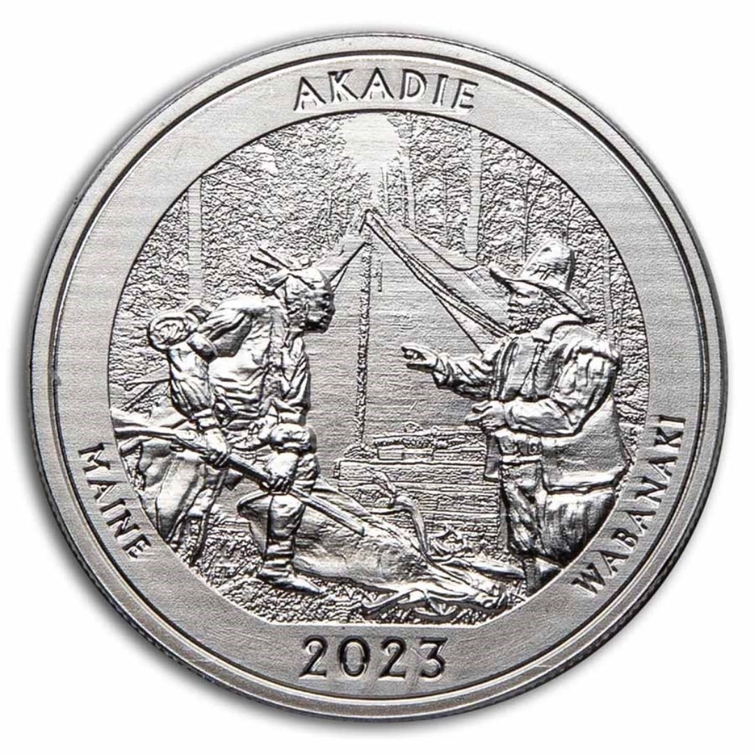 2023 1 Oz Silver Natb Maine Acadia National Park (1 of 5)