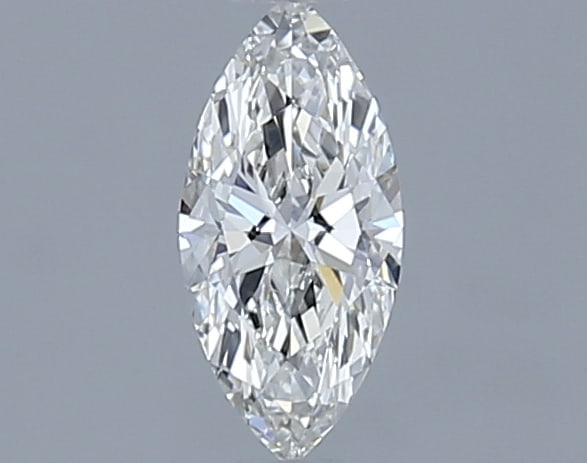 Gia Certified Marquise Cut .35ct Vs1 Diamond: This gia-certified natural marquise cut diamond weighs 0. 35 carats and features an h color grade and vs1 clarity. This diamond boasts very good polish and very good symmetry with no fluorescence. It 