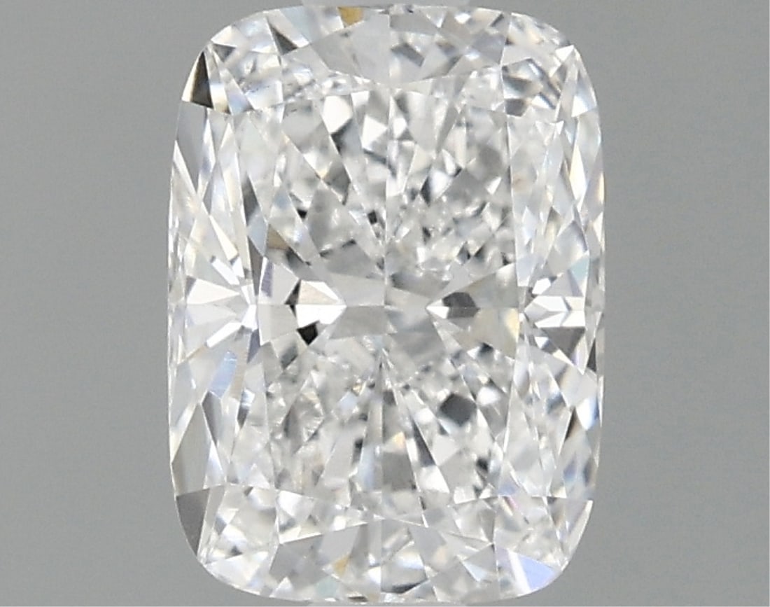 Igi Certified Cushion Cut .98ct Vs1 Lab Diamond: This igi-certified lab-grown cushion-cut diamond weighs 0. 98 carats and boasts a stunning d color grade with vs1 clarity. It features an excellent polish and excellent symmetry, with no fluorescence.