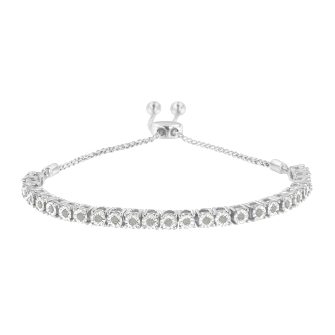 Sparkling .25ct Diamond Bolo Tennis Bracelet (1 of 3)