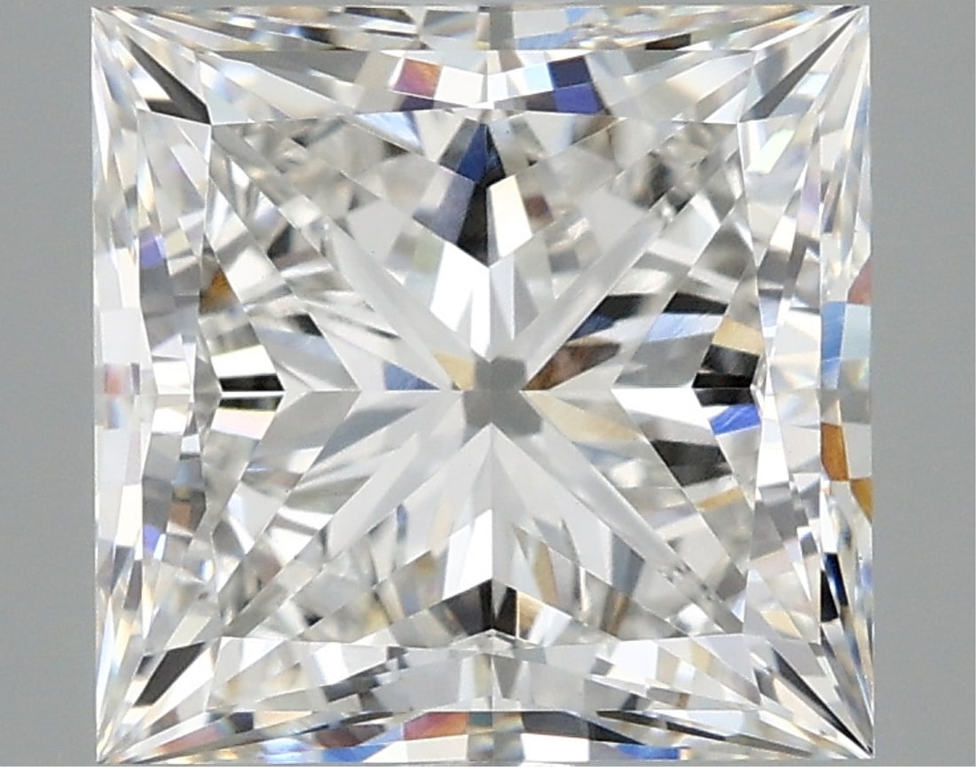 Igi Certified Princess Cut 3.96ct Vs1 Lab Diamond (1 of 2)