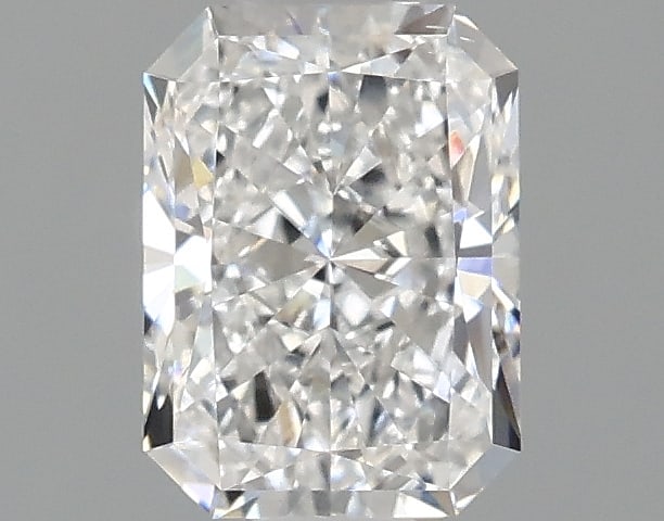 Igi Certified Radiant Cut 1.02ct Vs2 Lab Diamond: This igi-certified lab-grown radiant-cut diamond weighs 1. 02 carats and boasts an exceptional d color grade with vs2 clarity. It features excellent polish and excellent symmetry with no fluorescence.
