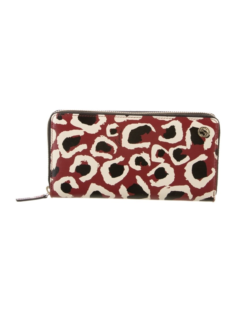 Gucci Leather Exposed Zip Cls Cont. Wallet (1 of 3)
