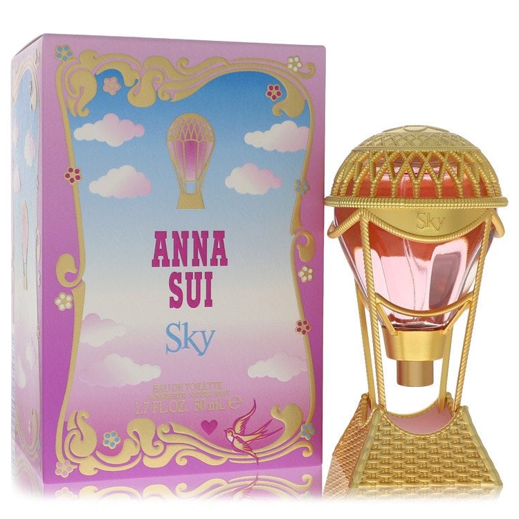 Anna Sui Sky Women's 1.7 Oz Eau De Toilette Spray: New, guaranteed authentic eau de toilette!