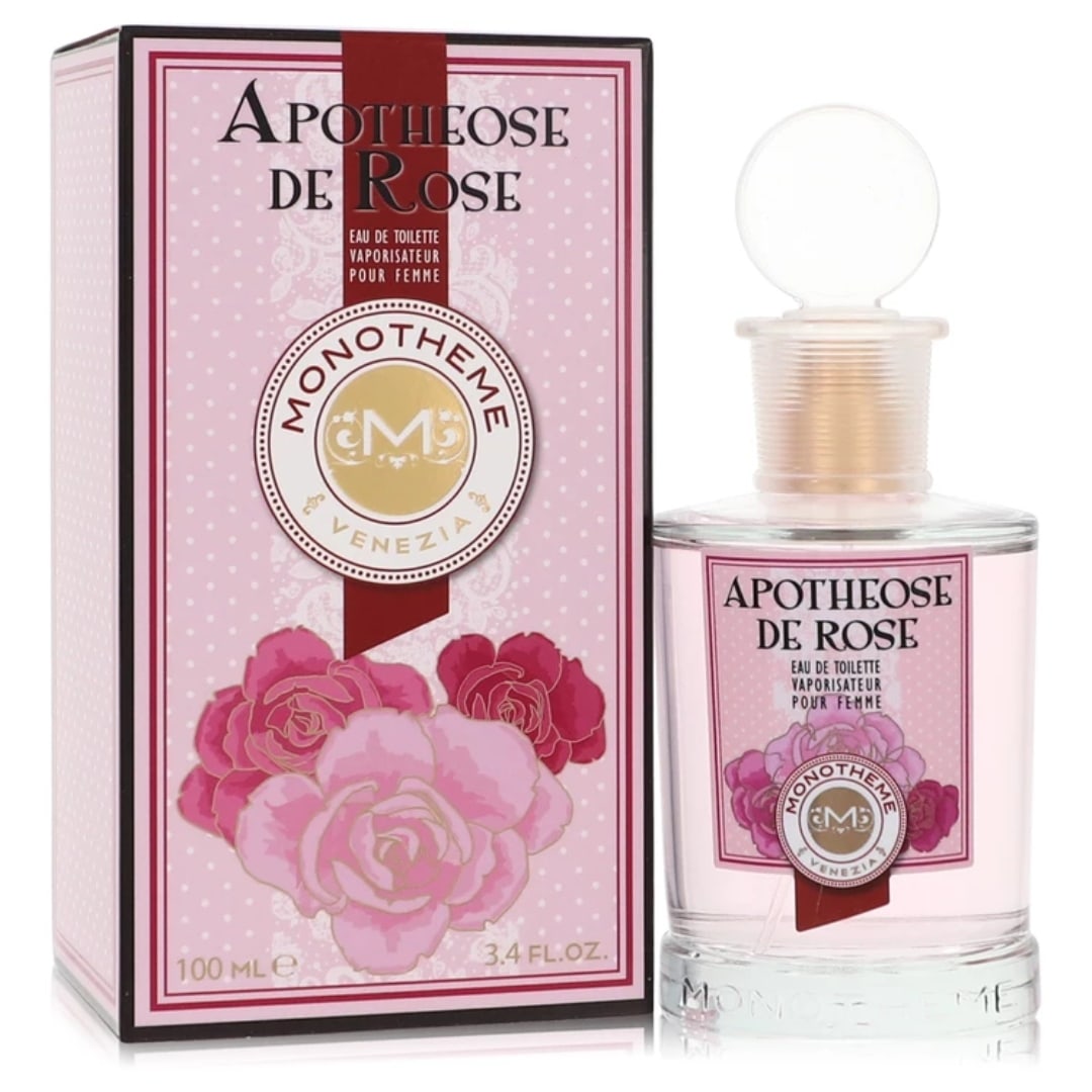 Monotheme Apotheose De Rose Women's 3.4 Oz Spray: New, guaranteed authentic perfume! Eau de toilette