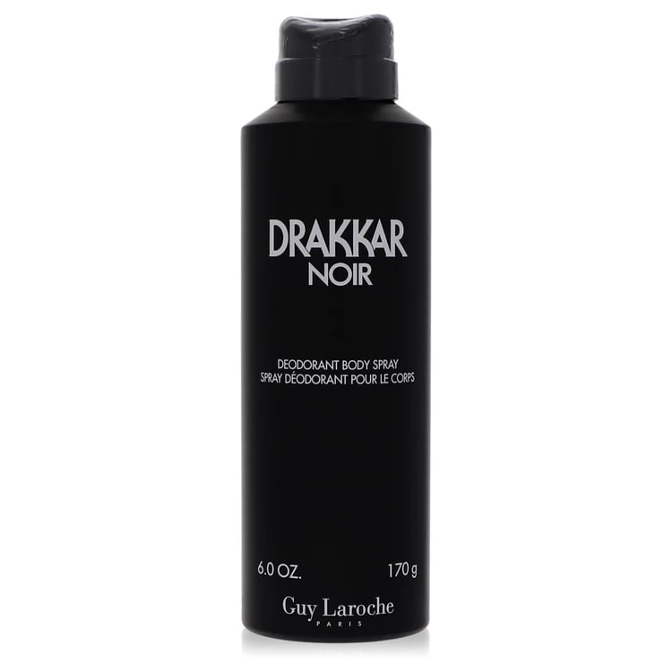 Guy Laroche Drakkar Noir Men's 6 Oz Body Spray: New, guaranteed authentic deodorant!