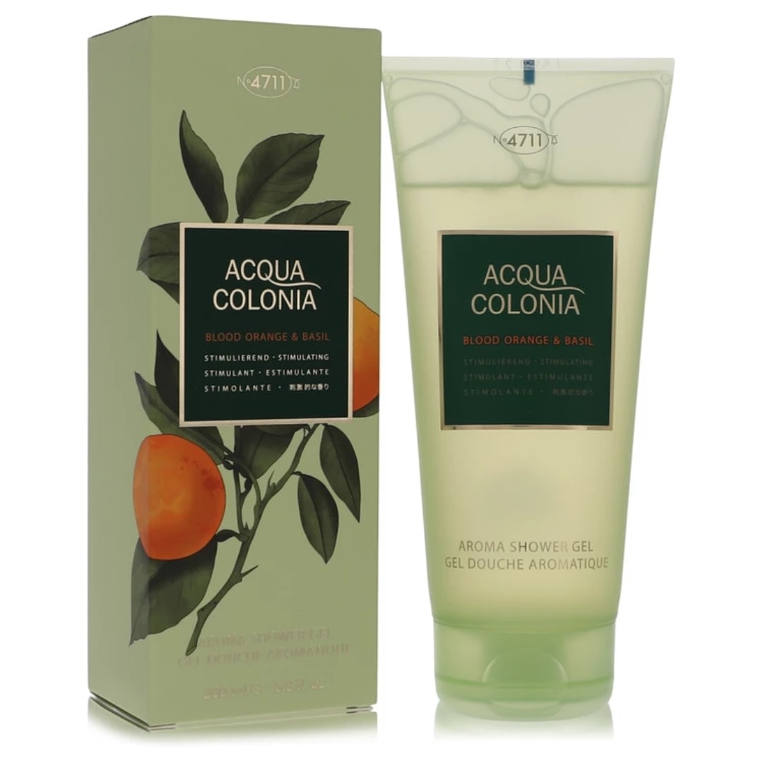 4711 Acqua Colonia Blood Orange & Basil Shower Gel: New, guaranteed authentic shower gel! Women's 6. 8 oz