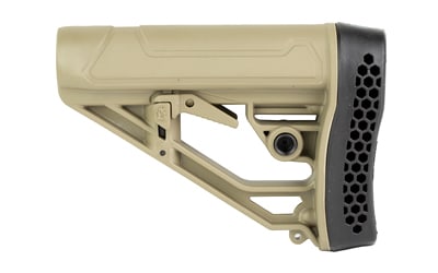 Adaptive Exp Adjustable Stock Fde - Ar15/ar10: This adaptive tactical ex performance stock in flat dark earth finish is a high-quality upgrade for ar-15 and ar-10 rifles, designed for easy owner installation and built to enhance comfort and contro