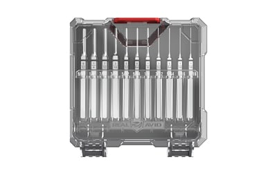 Real Avid Accu-punch Roll Pin 11pc Set W/ Case: This real avid accu-punch 11-piece roll pin punch set is designed for precision and durability, featuring industry-standard roll pin sizes with corrosion-resistant construction for long-lasting perfor