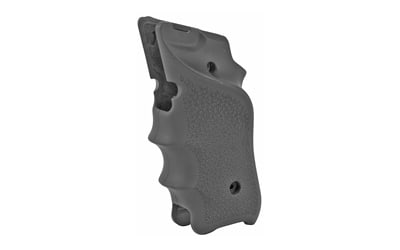 Hogue Rubber Pistol Grip For Ruger Mark Iv Black: This hogue rubber grip for the ruger mark iv delivers a precision-molded ergonomic upgrade with finger grooves and a right-hand thumb rest for enhanced control and comfort. Constructed from durable sy