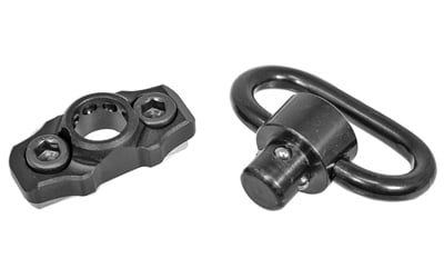 Fortis Qd Sling Mount Black Mlok For Ar-15: This fortis manufacturing qd sling mount in black is a lightweight, low-profile solution for m-lok handguards, offering secure and versatile sling attachment. Precision-machined from 6061 aircraft-gra
