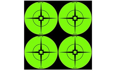Birchwood Casey Target Spots Green 3" 40pcs: These birchwood casey green target spots (40 pieces) provide high-visibility aiming points for rifles, shotguns, handguns, and archery, ensuring precision and accuracy. Featuring a self-adhesive backi