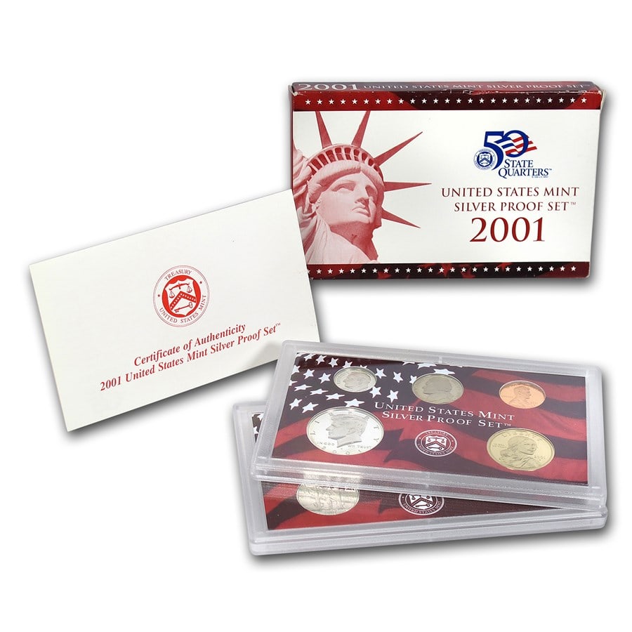 2001-s Silver Proof Set (1 of 3)