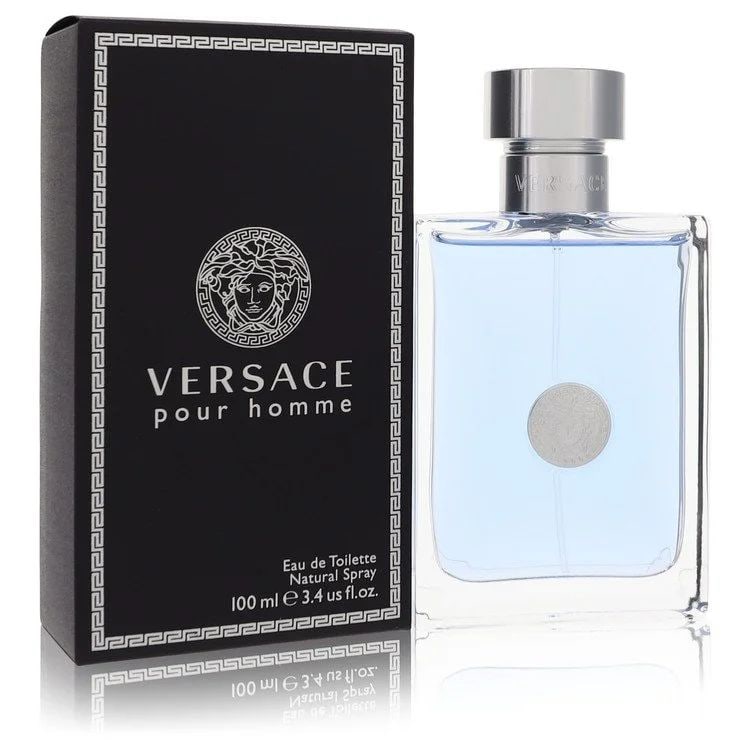 Versace Pour Homme Men's 3.4 Oz Spray: New, guaranteed authentic cologne! Eau de toilette