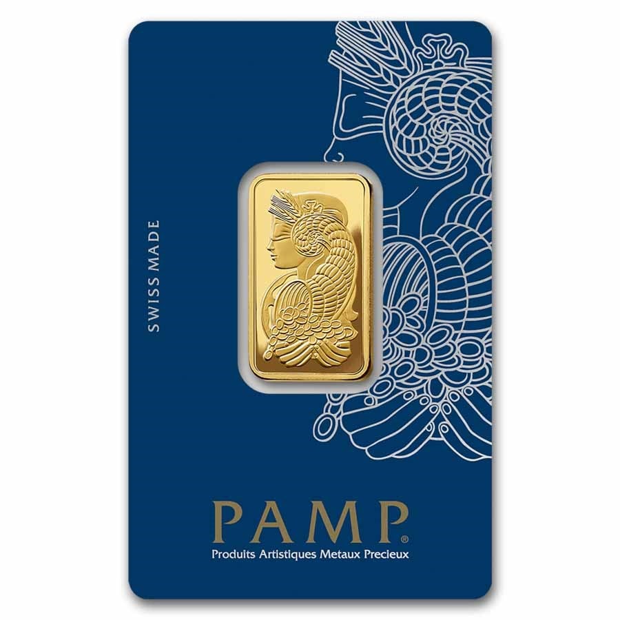 20 Gram Gold Bar - Pamp Lady Fortuna Veriscan (1 of 4)