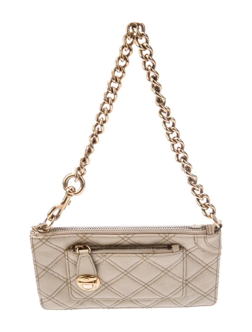 Marc Jacobs Neutrals Leather Chain-link Shldr Bag (1 of 5)