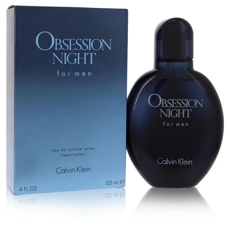 Calvin Klein Obsession Night Men's 4 Oz Spray: New, guaranteed authentic cologne! Eau de toilette