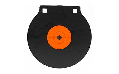 B/c Gong Two Hole 8" Target W/ 3" Target Spot: This birchwood casey gong two hole 8 inch target is built from 3/8 inch thick ar500 steel, offering exceptional durability for use with centerfire rifles and handguns. With an 8 inch diameter and dual