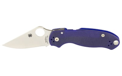Spyderco Para 3 Fold. Knife G-10 2.93" Mid. Blue (1 of 3)
