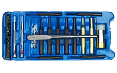 B/c Weekender Pro Gunsmith 27-piece Tool Kit: This birchwood casey weekender professional gunsmith kit includes 27 gunsmith-selected tools designed to handle a wide range of firearm maintenance and repair tasks. Equipped with specialty bits tailo