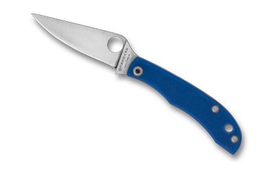 Spyderco Honeybee Folding Knife G-10 1.68" Blue (1 of 1)