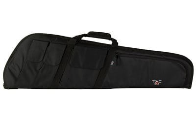 Allen Company Tactical Rifle Case Black 41": This allen company wedge tactical rifle case in black features rugged endura fabric, thick foam padding, and soft knit lining for superior protection. Measuring 41 inches, it includes multiple externa