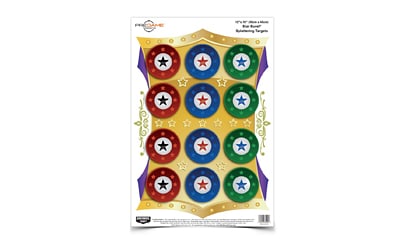 B/c Pregame Target Star Burst 12x18" 8pcs (1 of 1)