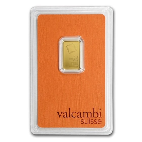 2.5 Gram Gold Bar - Valcambi (in Assay): A stock photo is being used, your item appears the exact same, except that your serial / bar number will be different. * this . 9999 fine gold 2. 5 gram bar is elegant, with a modern design and mirror