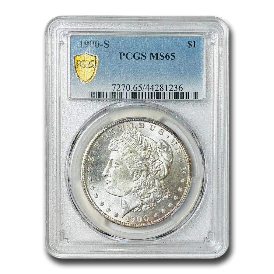 1900-s Morgan Dollar Ms-65 Pcgs (1 of 3)