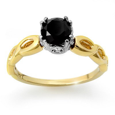 Natural 1.45 ctw Diamond Ring 14K Multi tone Gold: Diamond: 43 Round cut @ 1.45 ctw Clarity: SI-I/ Opaque Color: H-K/ BlackMetal Purity & Color : 14K Gold-Multi toneGold weight: 4.30 gramsRing size (US): 7.5Dimension: Approx. 1/2" x 1/4"This ring can 