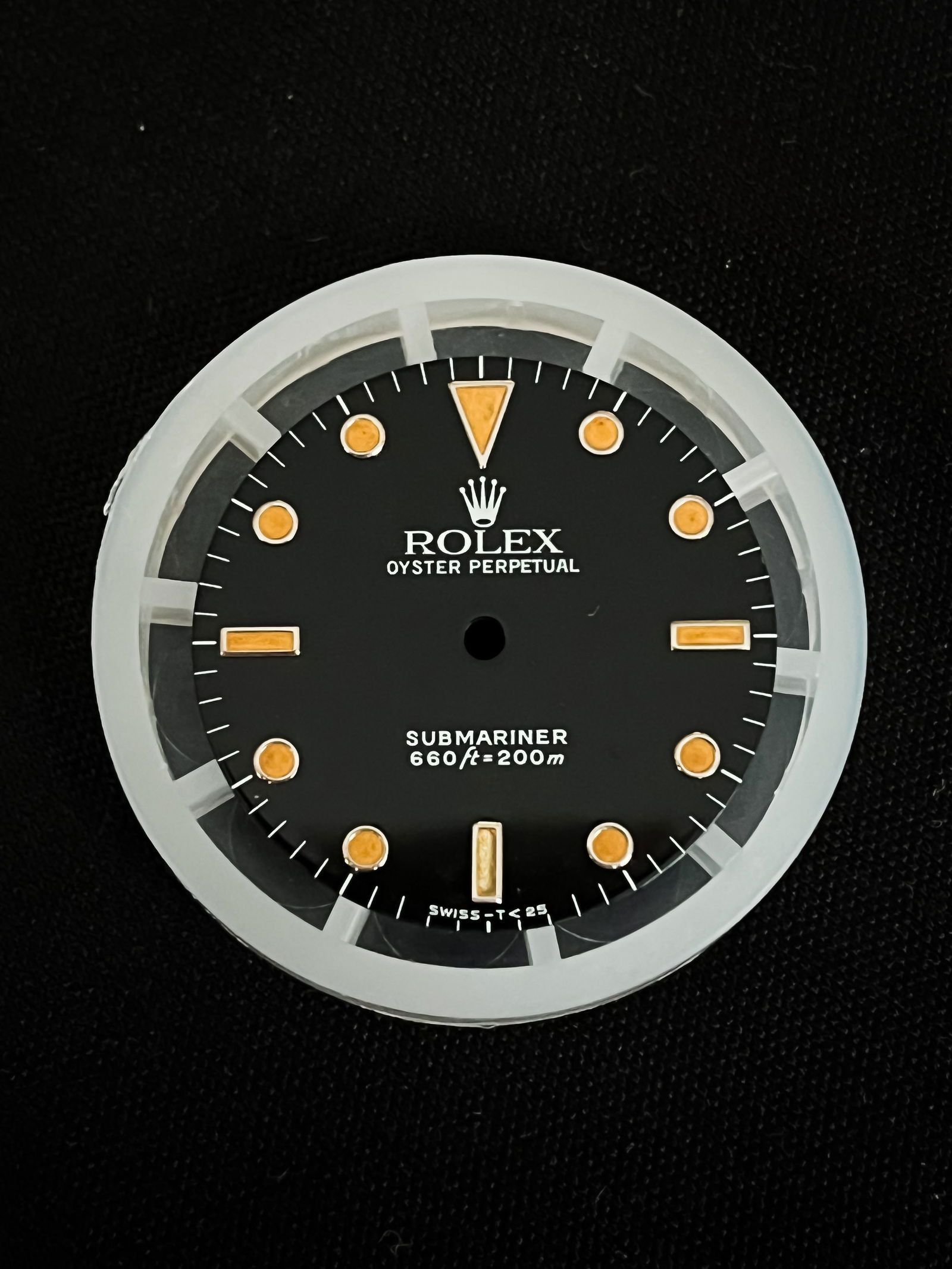 Rolex Submariner Black Mens Watch Dial (1 of 1)