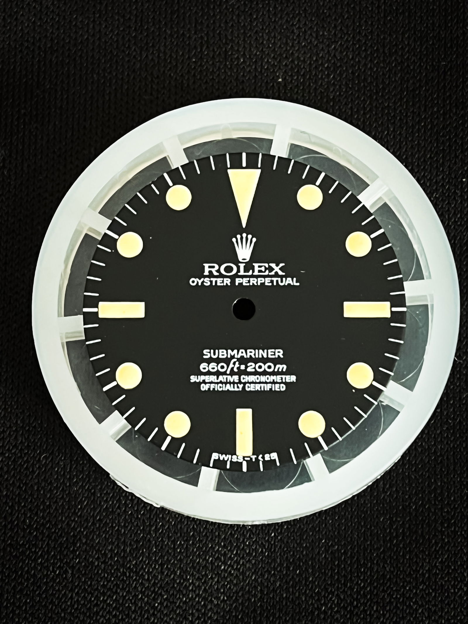 ROLEX Submariner Mens Black Watch Dial 5512 (1 of 1)