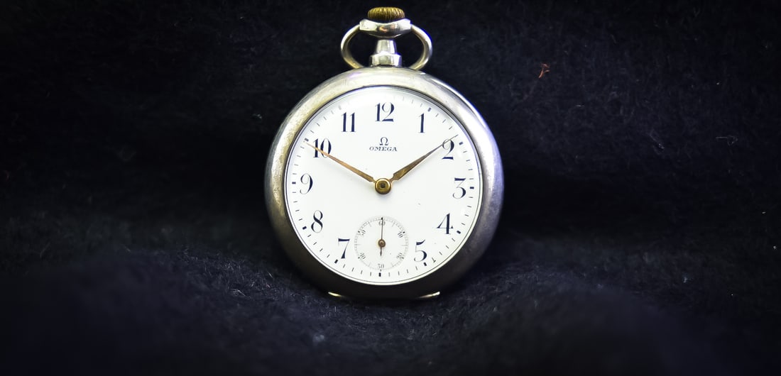 Omega Silver Pocket Watch c.1900 (1 of 3)