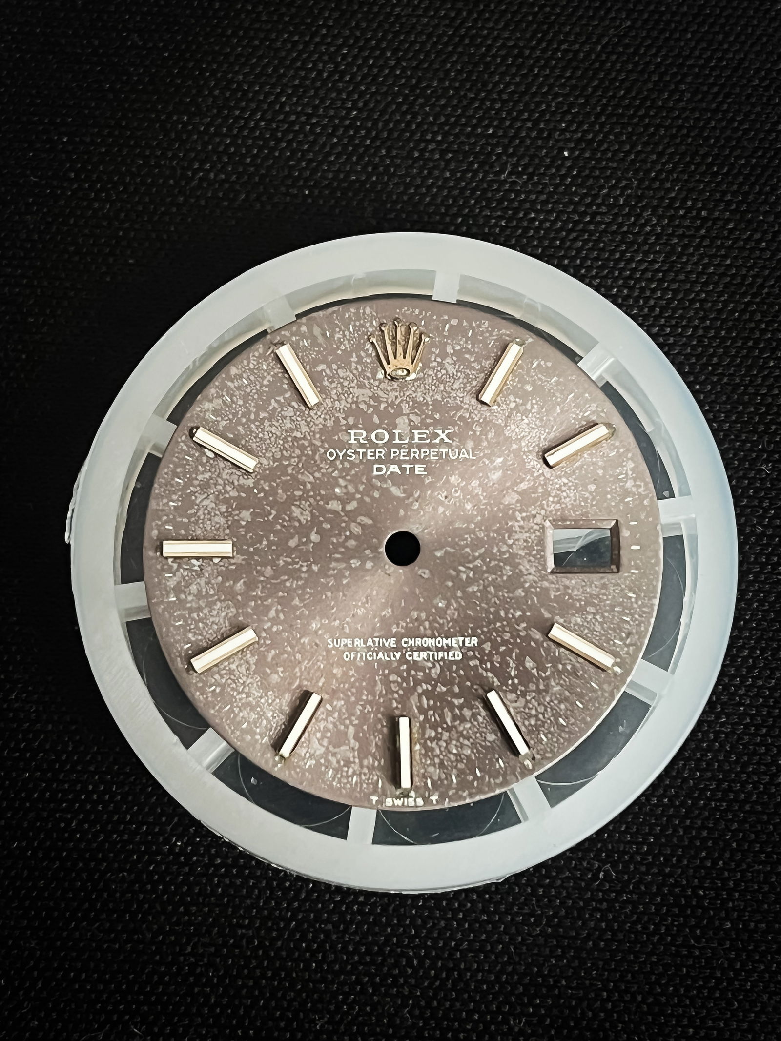 Rolex Vintage Oyster Date Mens Watch Brown Dial (1 of 1)