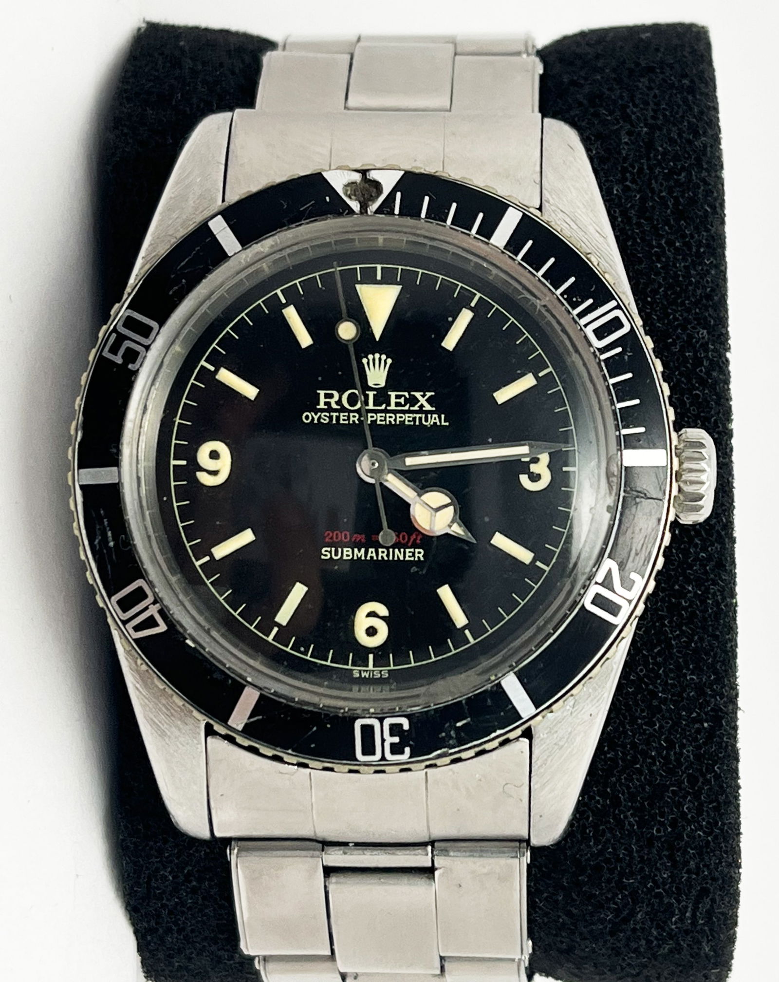 Rolex Submariner c 1955/59 Vintage Ref. 6538/6536 Men's Watch with Bracelet (1 of 6)