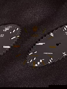Rolex Vintage Oyster Black Gold Watch Dial: Rolex Vintage Oyster Black Watch Dial  DETAILS
