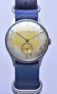 Longines Big Size Sub Seconds Men's Wrist Watch c1940's: Longines Big Size Sub Seconds Men's Wrist Watch c1940's  DETAILS