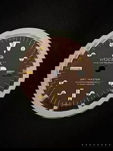 Rolex Vintage GMT MASTER Mens Watch Brown Dial Gold Markers: Rolex Vintage GMT MASTER Mens Watch Brown Dial Gold Markers  DETAI