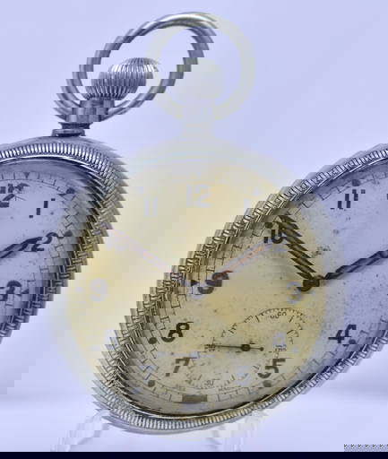 Ww2 Silvana Military D H Watch Early Numbering - Technical View