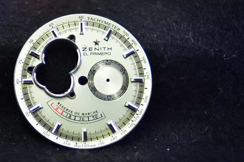 Zenith El Primero Chronomaster Power Reserve Watch Dial: Zenith El Primero Chronomaster Power Reserve Watch Dial